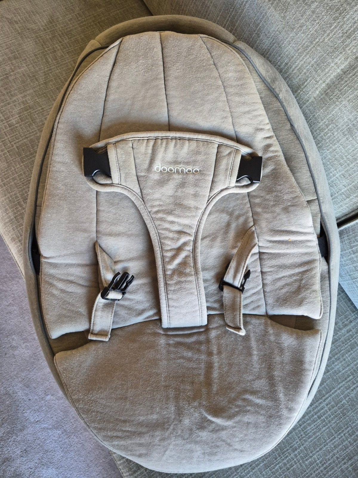 Doomoo Seat 'n swing babyzitje, Ophalen