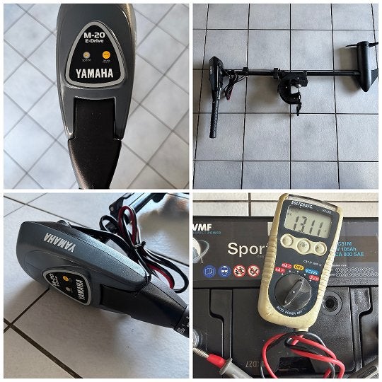 Yamaha Minn Kota 45 LBS als Nieuw ! komt met 105Ah Sportline, Watersport en Boten, Ophalen, Zo goed als nieuw, Overige typen