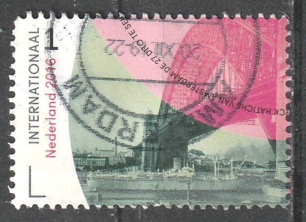 nvph 3441 Nederland Australie 2016, Postzegels en Munten, Postzegels | Nederland, Ophalen of Verzenden, Na 1940, Gestempeld