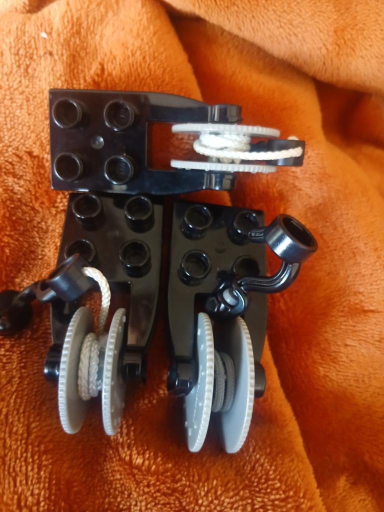 Duplo Lier met touw - Zwart/Grijs, Ophalen, Gebruikt, Accessoire, Duplo
