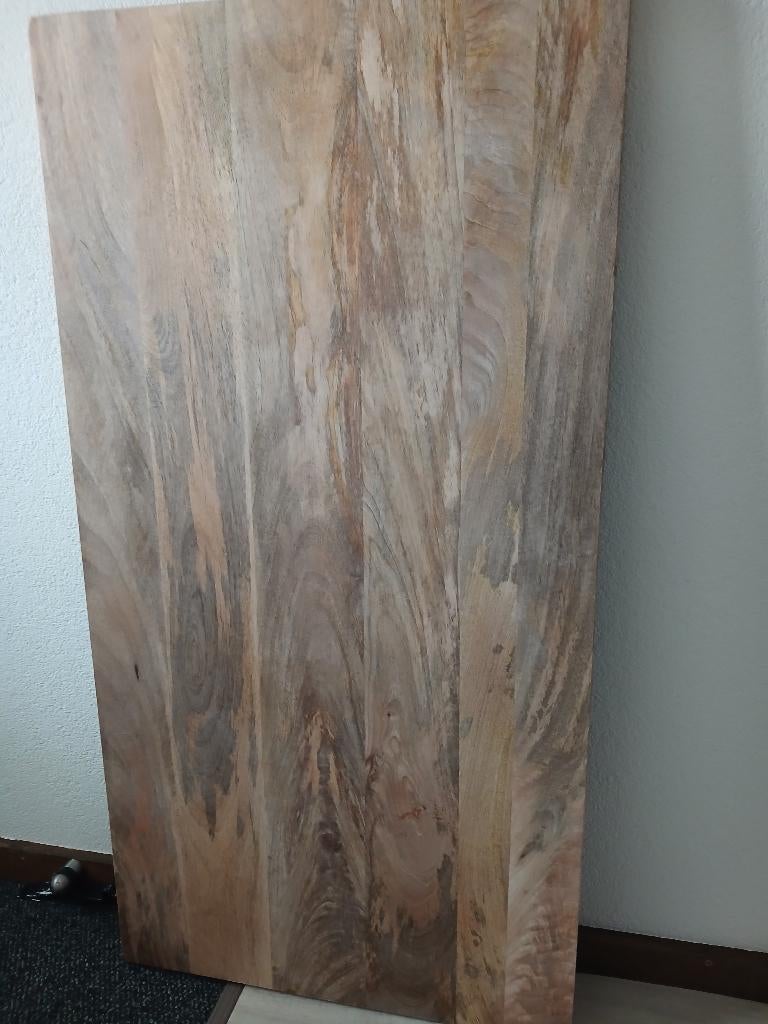 Mango houten plank, of blad, Ophalen, 100 tot 150 cm, 50 tot 100 cm, Tafelblad