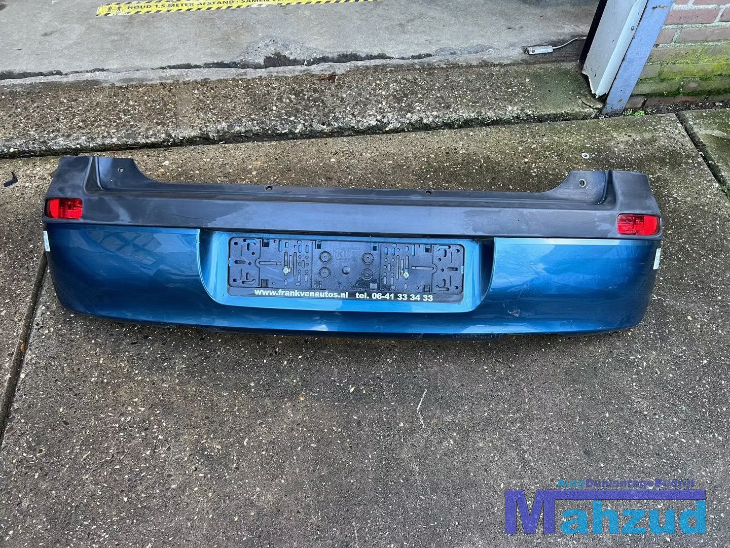OPEL CORSA C Groen Z20M achterbumper 2000-2005, Auto-onderdelen, Gebruikt, Opel Automobile GmbH, Ophalen of Verzenden, Kontakt@opel-infoservice.de