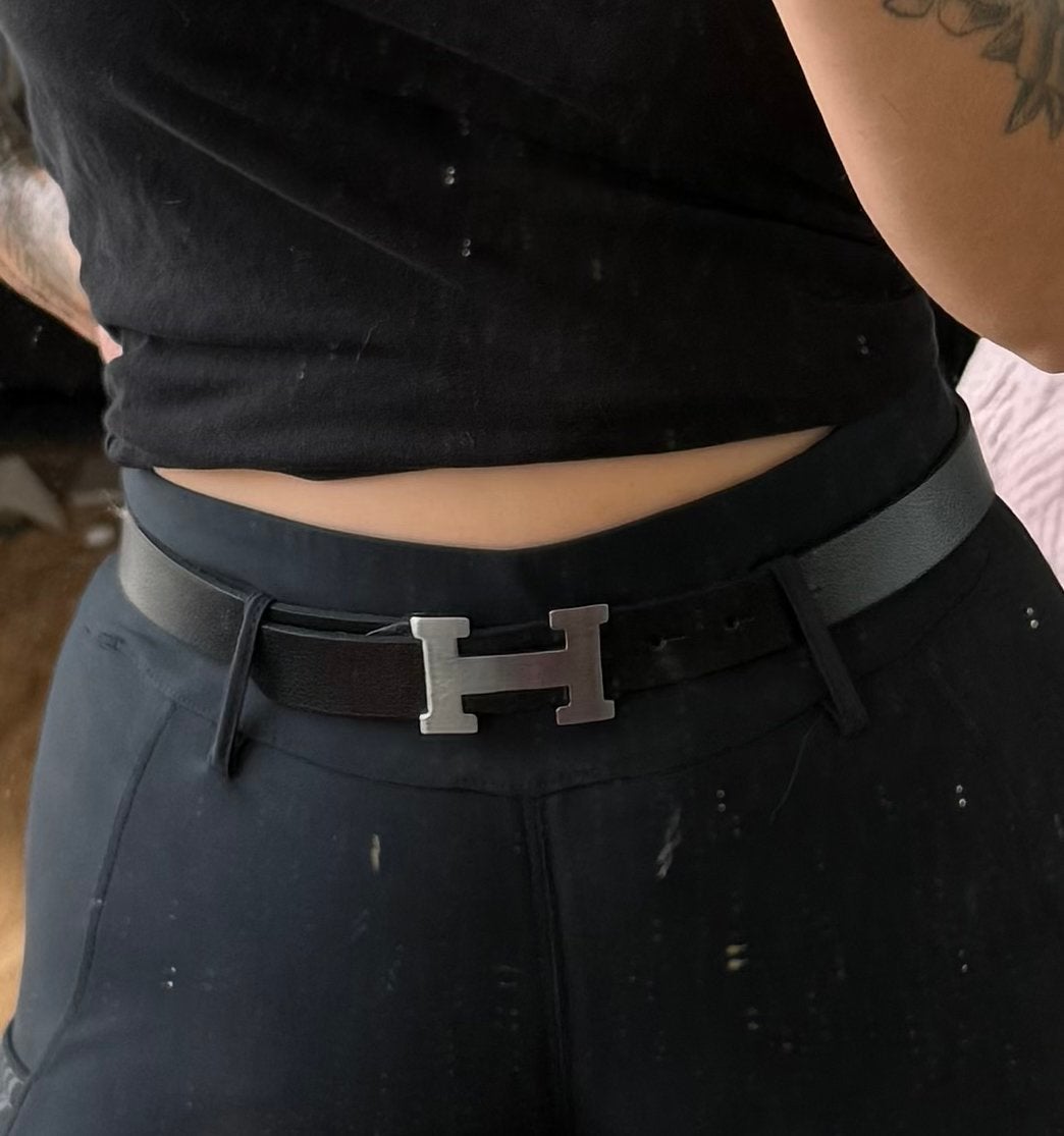 Hermès riem 28mm, Minder dan 3 cm, 100 cm of meer, Tailleriem, Ophalen of Verzenden