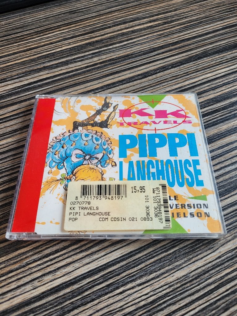 KK Travels - Pippi Langhouse - Dance - House, Cd's en Dvd's, Cd's | Dance en House, Ophalen of Verzenden, Gebruikt, Dance