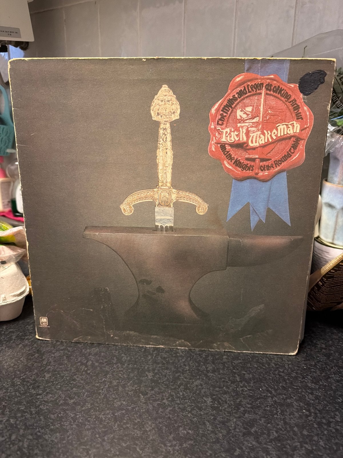 3.  Rick Wakeman - The Myths and Legends of King Arthur LP, Cd's en Dvd's, LP, Rock, Gebruikt, Ophalen of Verzenden