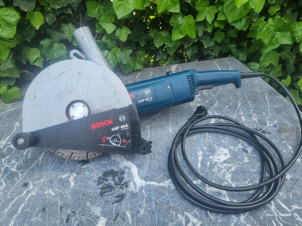 Bosch Blauw GNF 65 A Muurfrees 20-65 mm, Muurfrees, Ophalen of Verzenden, Zo goed als nieuw, Bosch Professional (Blauw)