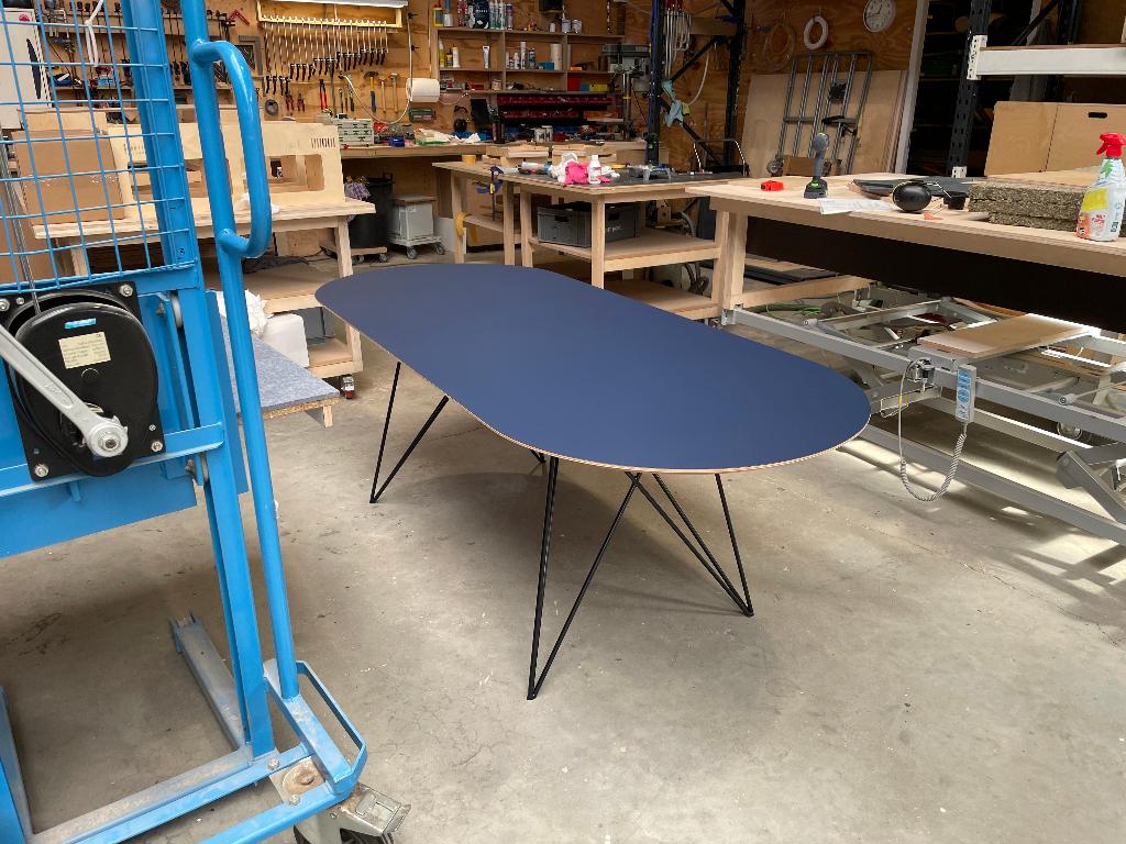 Design eettafel Tables by Tim 220 x 90 cm (Nieuw), Ophalen, Tables by Tim, Nobelweg 1, 5482 NN Schijndel, 200 cm of meer