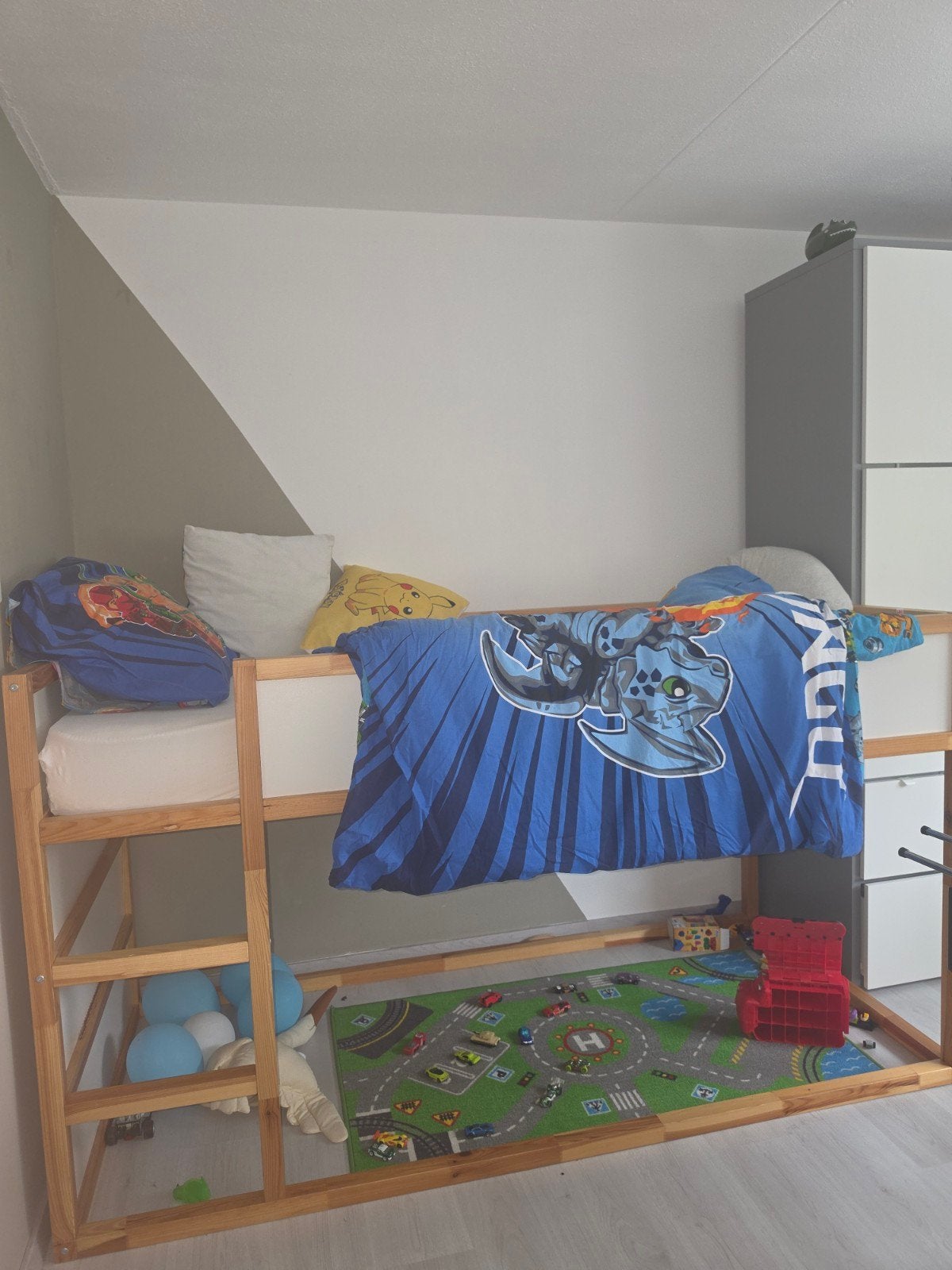 hoogslaper nieuw, Ophalen
