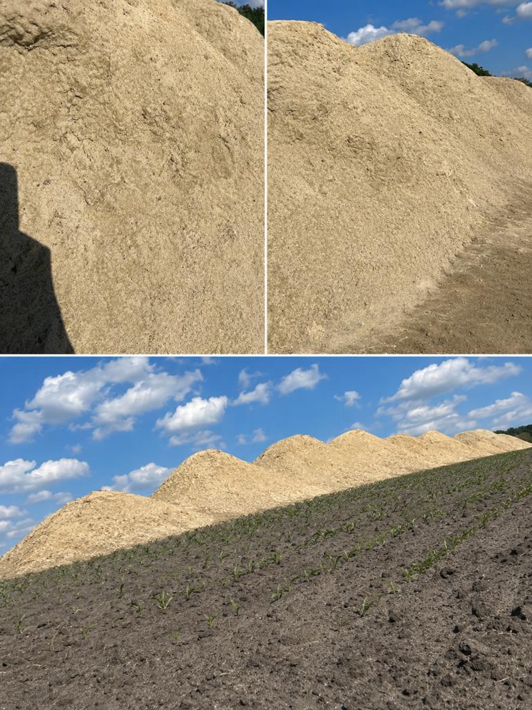 Geel zand, Ophalen, Nieuw, Straatzand