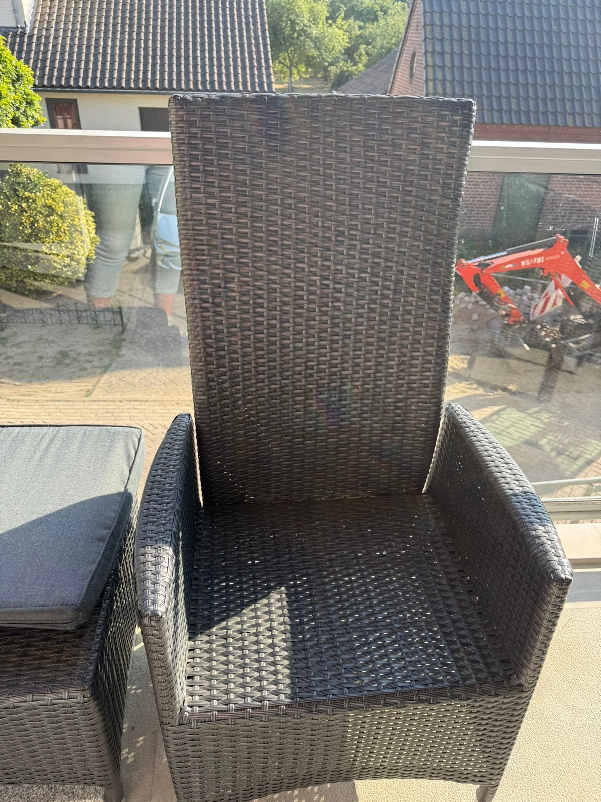 Tuinstoel, Ophalen, Gebruikt, Kunststof