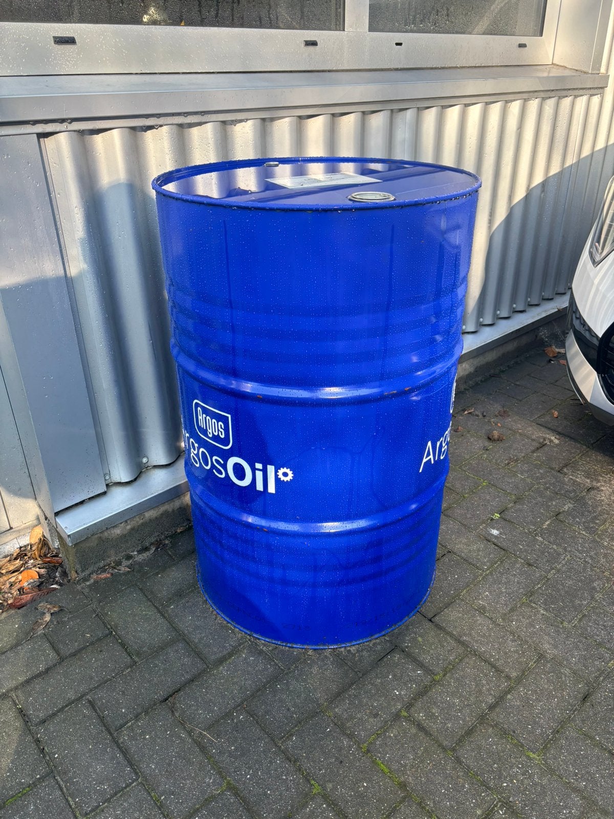 Olievat 210L, Tuin en Terras, Vuurkorven, Ophalen, Zo goed als nieuw