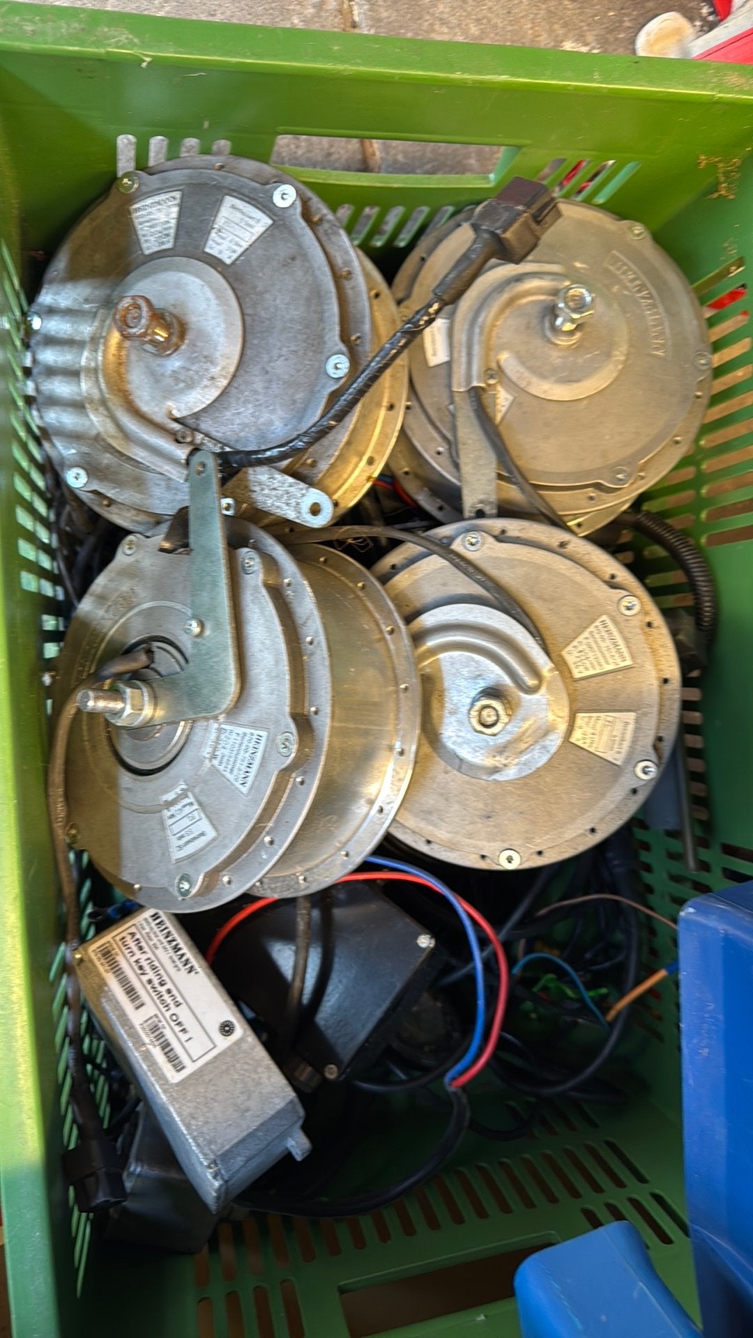 Heinzmann motoren 36v 250watt, Ophalen, Zo goed als nieuw, Stuur