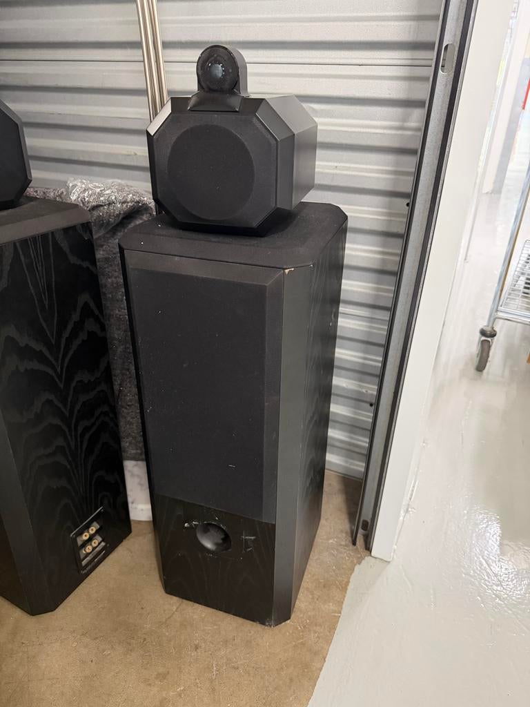B&W 802 Series 3 Luidsprekers Zwart, Audio, Tv en Foto, Luidsprekers, Ophalen, Gebruikt, Bowers & Wilkins (B&W), 120 watt of meer