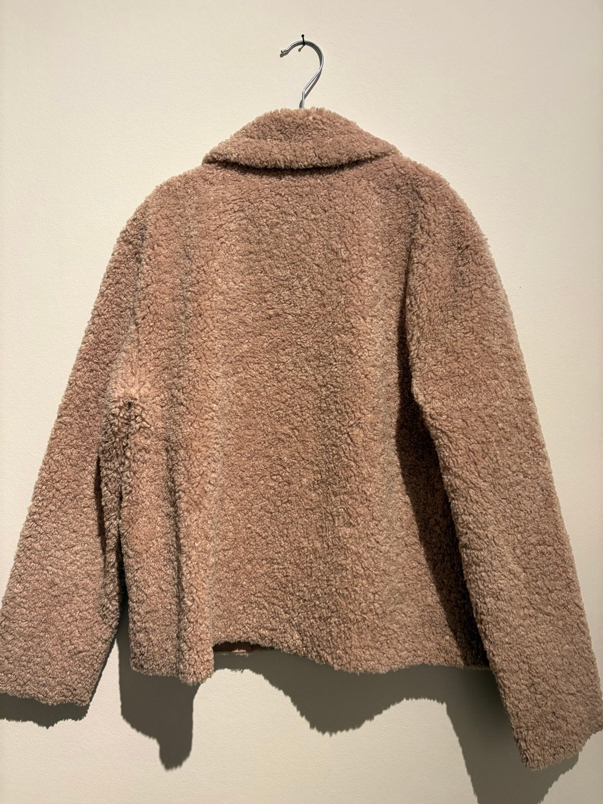Zara teddy jasje maat M, Ophalen of Verzenden, Zo goed als nieuw, Maat 38/40 (M), Bruin