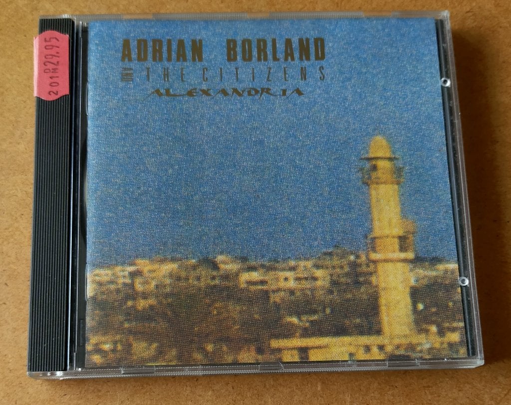 Adrian Borland & The Citizens - Alexandria CD 1989, Ophalen of Verzenden, Zo goed als nieuw, Poprock