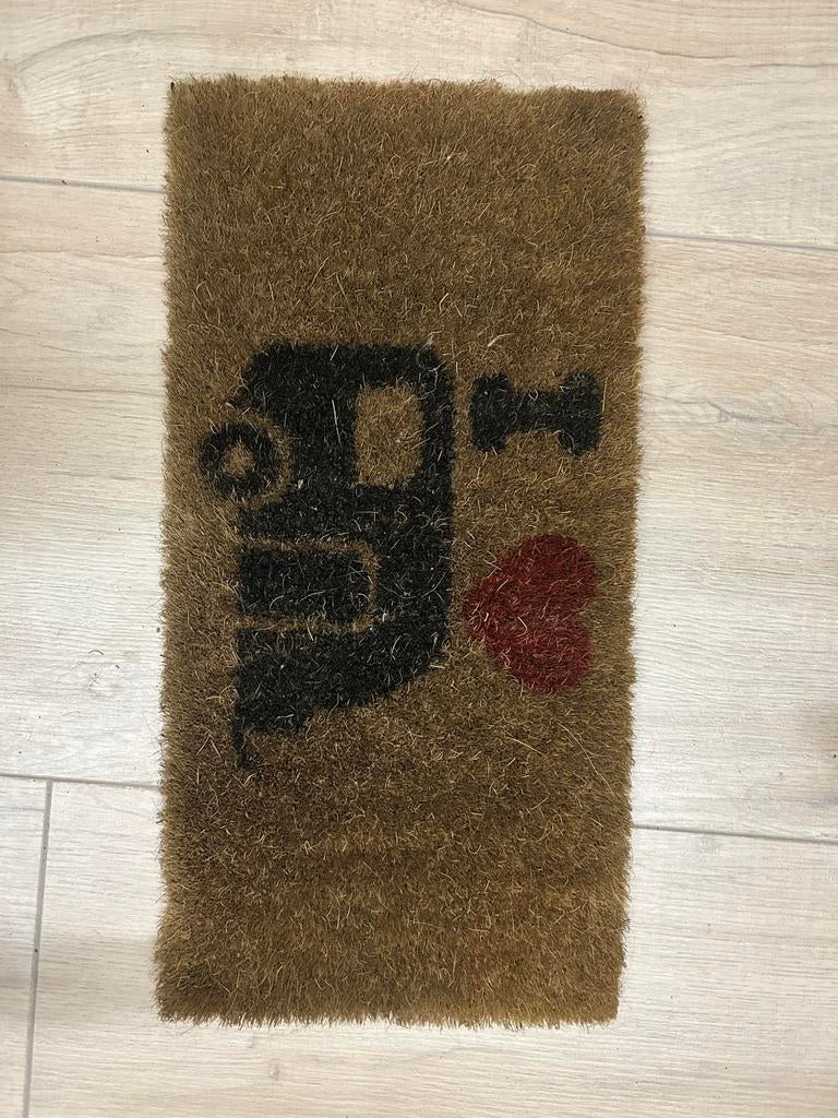 Leuke camping matje met camper opdruk, Ophalen of Verzenden, Gebruikt