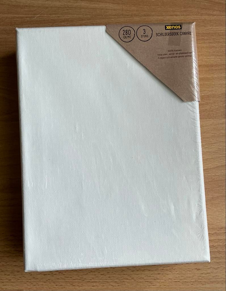 Schildersdoeken, set van 3, nieuw in verpakking, Ophalen of Verzenden, Nieuw, Doek