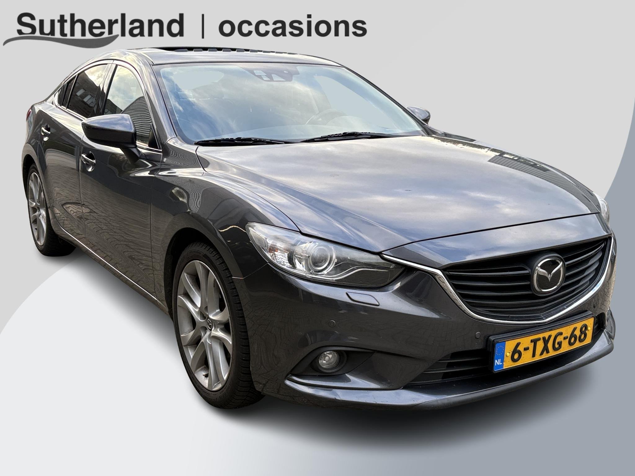 Mazda 6 2.5 GT-M 192pk | VOL! | Schuifdak | Trekhaak | Bose, Euro 5, Gebruikt, Bedrijf, 1335 kg