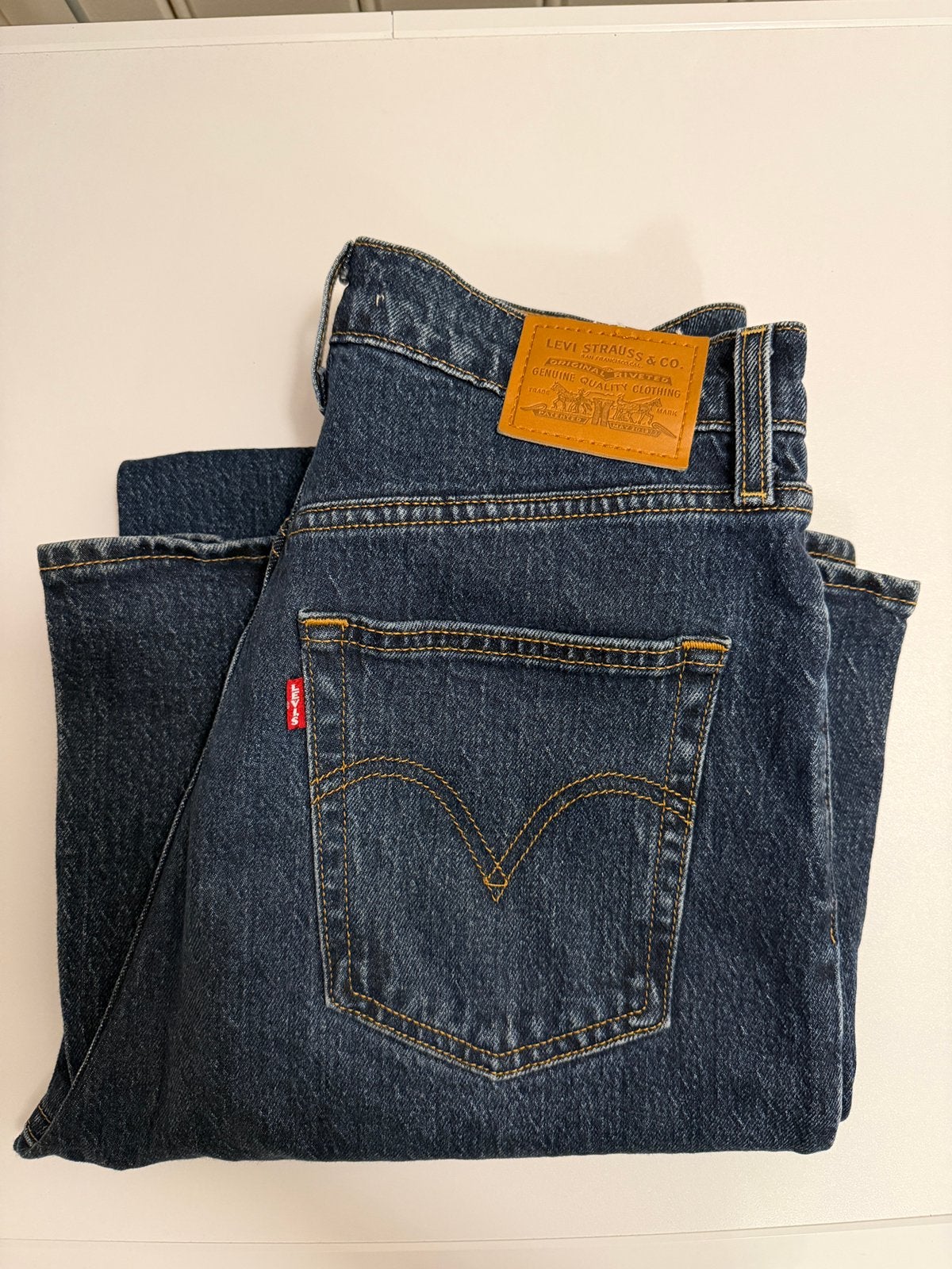 Levis’s Jeans zo goed als nieuw, Ophalen of Verzenden, Zo goed als nieuw, Blauw, W30 - W32 (confectie 38/40)