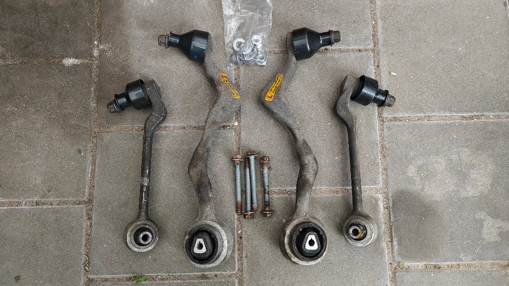 BMW e8*/e9* draagarmen links- en rechtsvoor, Auto-onderdelen, Ophalen of Verzenden, Gebruikt, BMW