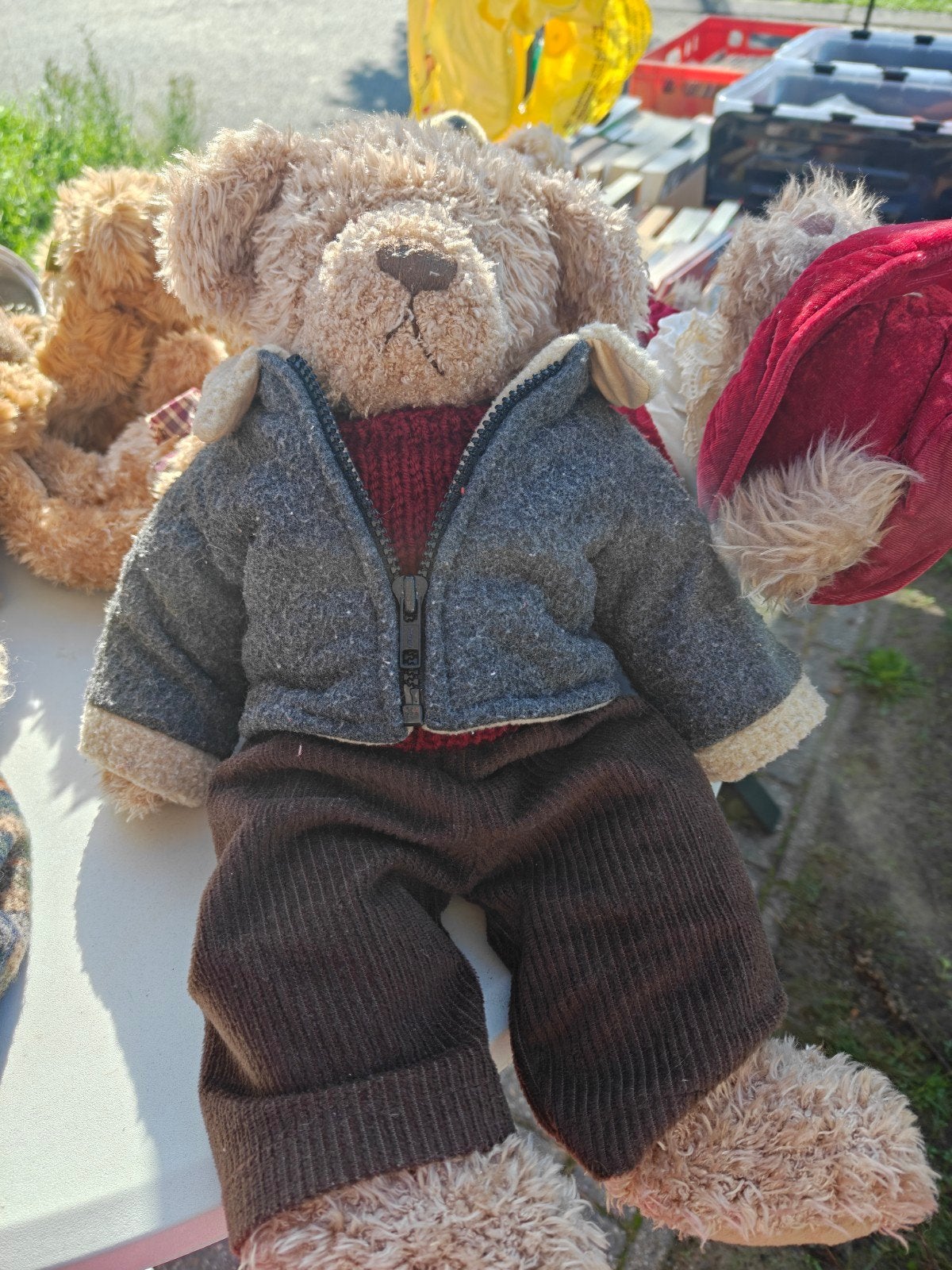 Russ Berrie & Co Bradbury Beer Knuffel, Ophalen of Verzenden, Nieuw