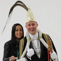 Carnavalsveren, prins carnaval, fazantveren, Carnaval, Nieuw, Overige maten, Ophalen of Verzenden
