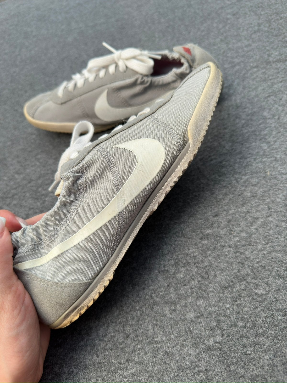 Nike Cortez maat 38,5 – lichtgrijs/sail – zo goed als nieuw, Kleding | Dames, Ophalen of Verzenden, Zo goed als nieuw, Grijs, Sneakers of Gympen