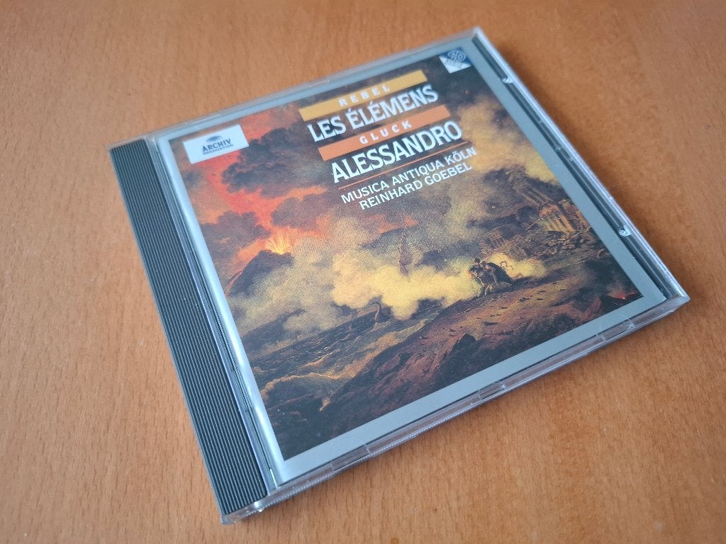 REBEL / TELEMANN / GLUCK - orkestwerken (Goebel - Archiv), Ophalen of Verzenden, Classicisme, Zo goed als nieuw, Orkest of Ballet