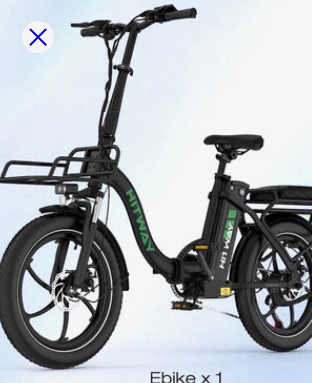 Hitway Opvouwbare E-bike - Compact en Krachtig, Overige merken, Nieuw, Ophalen of Verzenden, 51 tot 55 cm