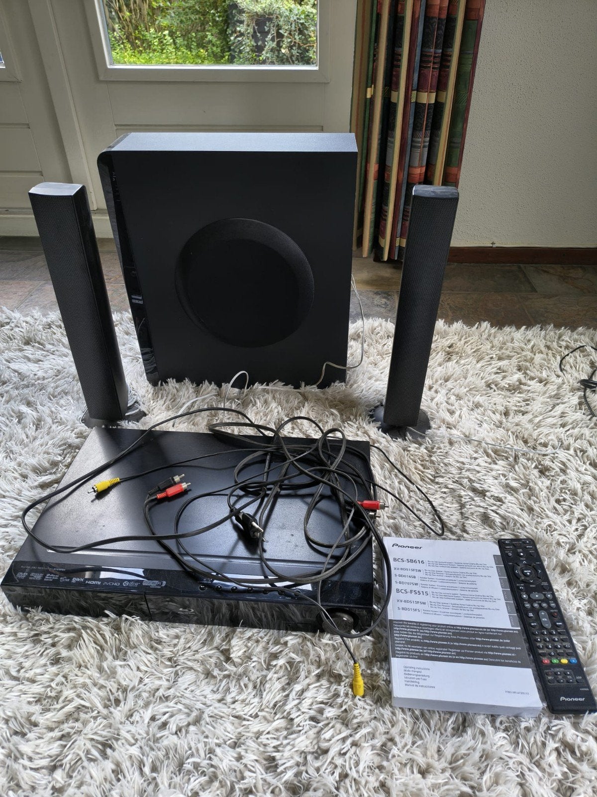 Pioneer Blu- Ray disc surround system, Ophalen, Gebruikt, 5.1-systeem, Pioneer