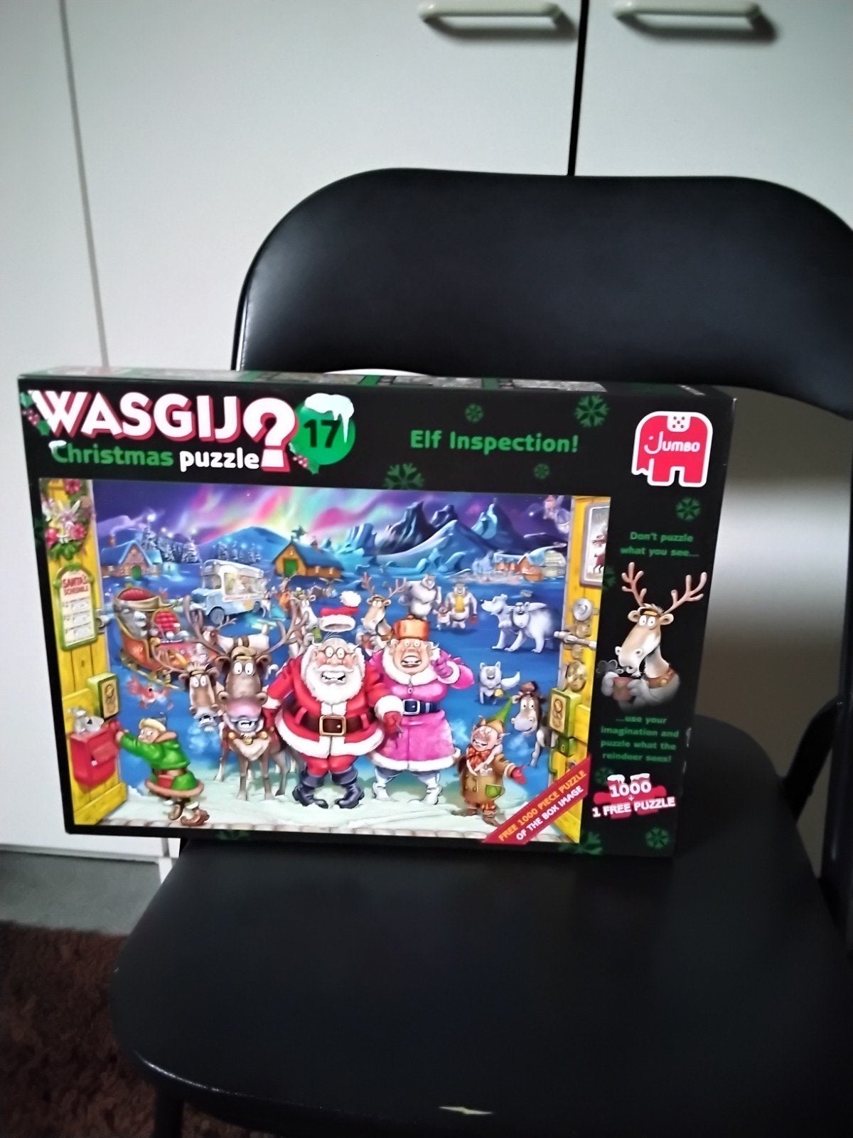 wasgij Christmas nr 17 puzzel 2 x 1000st, Hobby en Vrije tijd, Denksport en Puzzels, Ophalen of Verzenden, 500 t/m 1500 stukjes