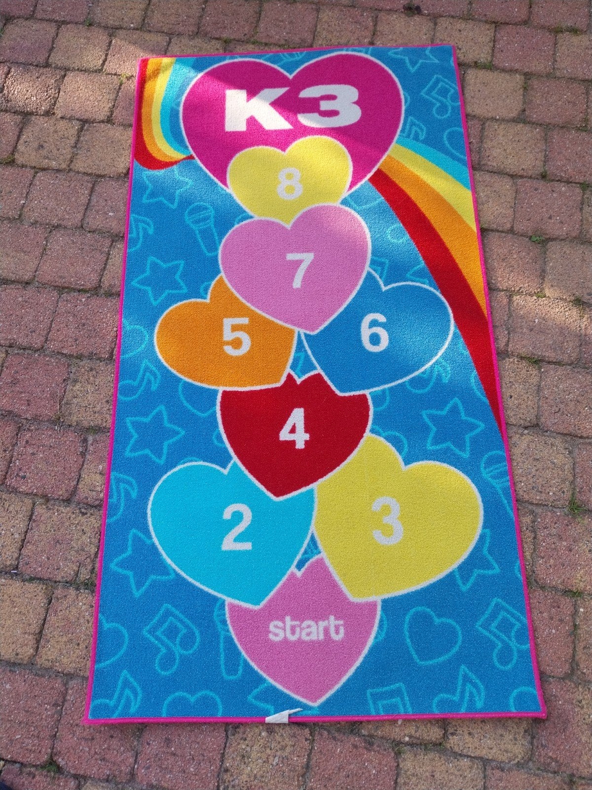 K3 hinkel- en speelkleed, Ophalen of Verzenden, Gebruikt