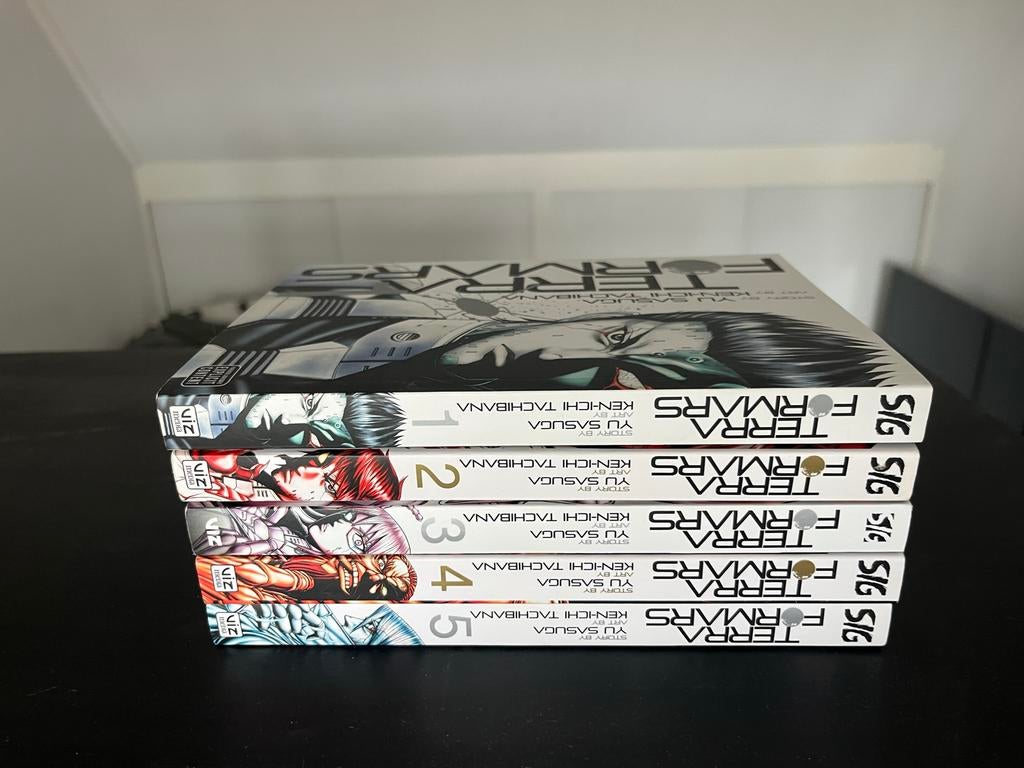 Terraformars Manga Engels - Deel 1 t/m 5, Meerdere comics, Ophalen of Verzenden, Gelezen, Japan (Manga)