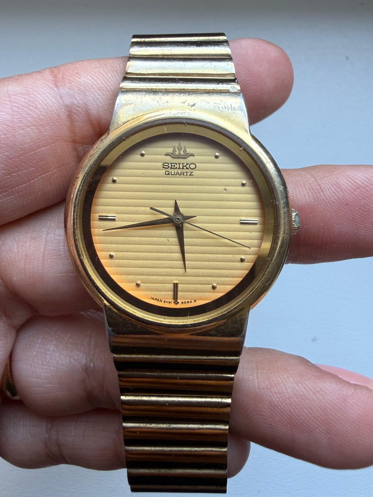 Vintage Seiko horloge, Polshorloge, Ophalen of Verzenden, Zo goed als nieuw, Seiko