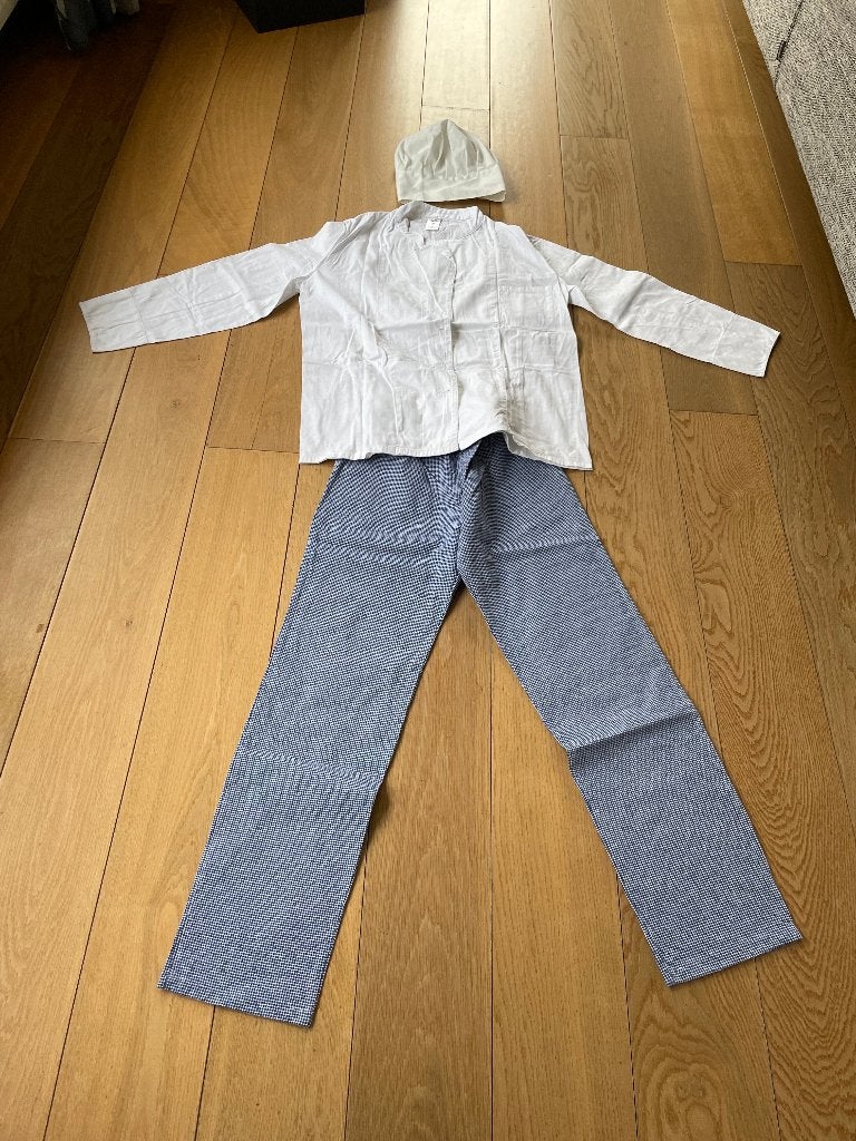 originele kokskleding, Carnaval, Vitello, Zo goed als nieuw, Kleding