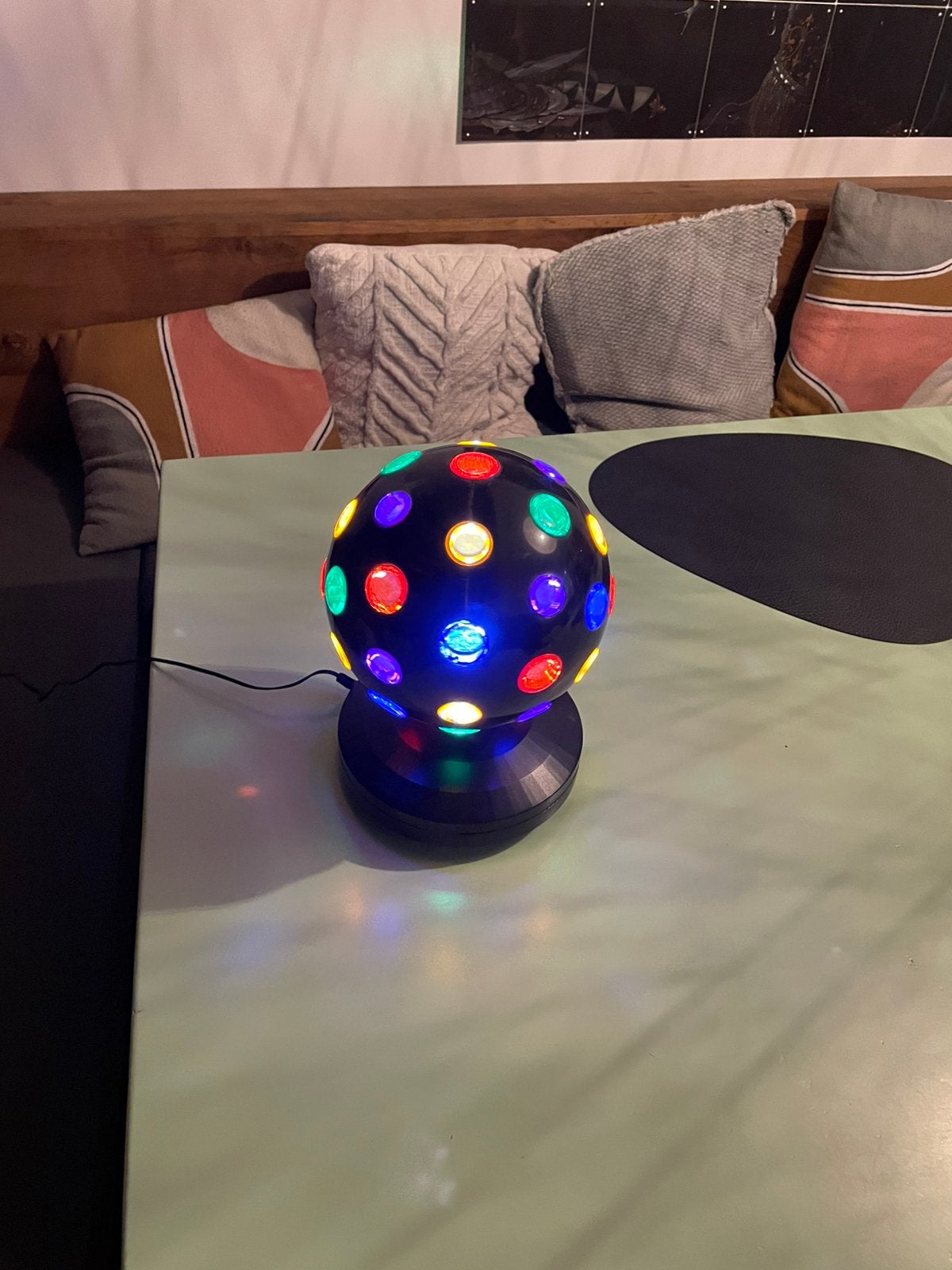Partyfunlights disco lamp nieuw, Ophalen of Verzenden, Zo goed als nieuw, Discobol