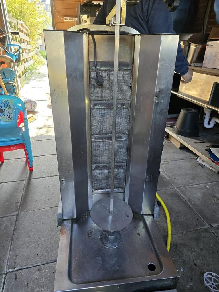 Giros/doner grill op gas, Witgoed en Apparatuur, Ophalen