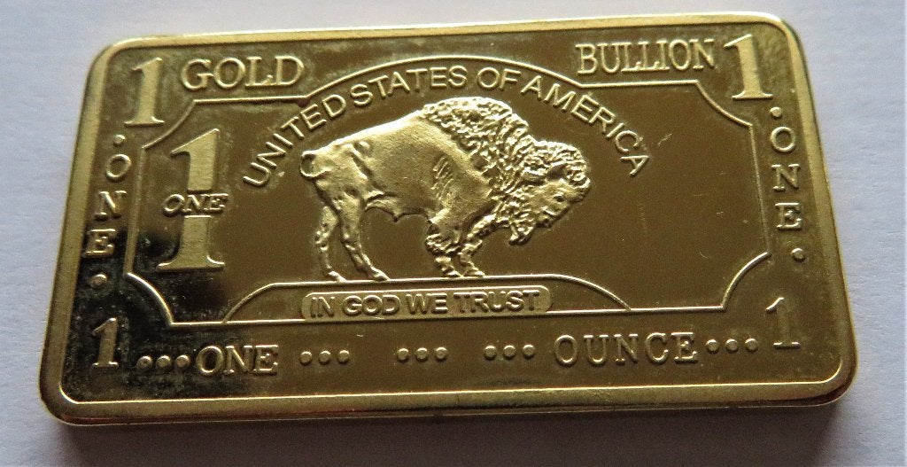Goudbaartje USA, Buillion, Ophalen of Verzenden, Zilver