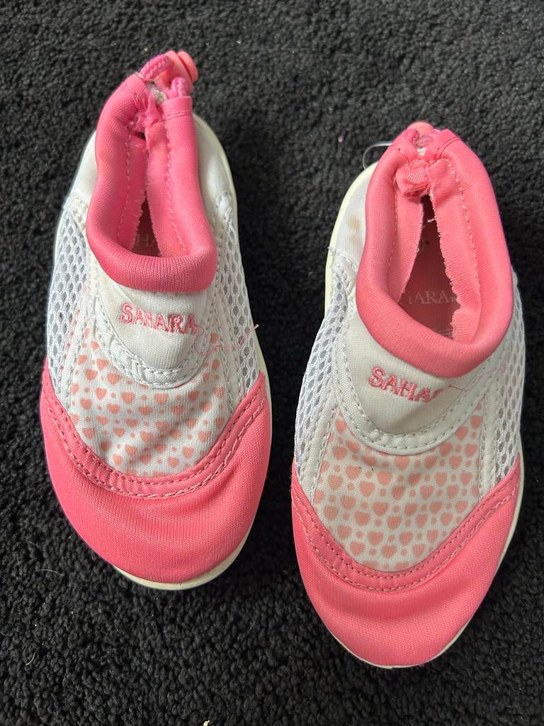 Roze/witte waterschoenen maat 23 voor meisjes, Ophalen of Verzenden, Zo goed als nieuw, Meisje, Schoenen