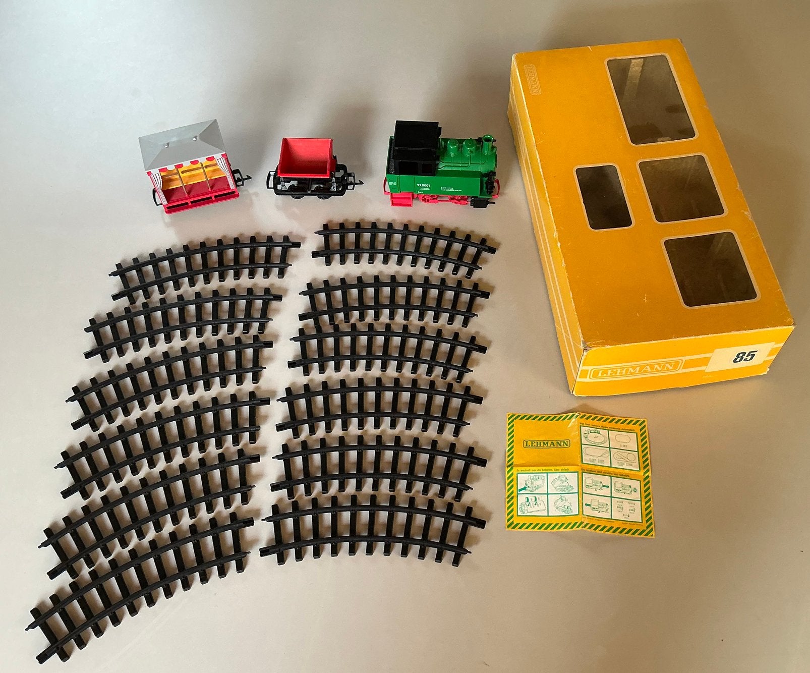 LGB Lehmann complete startset, originele doos, Ophalen, Gelijkstroom, LGB, Gebruikt