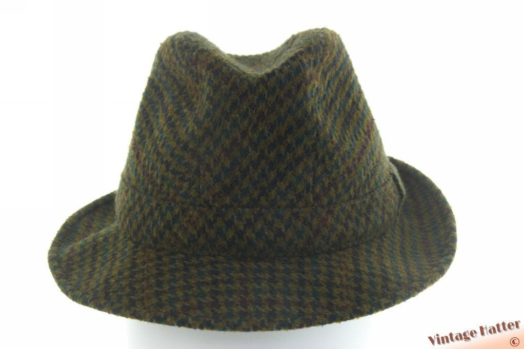 Vintage Visserhoed trilby Royal donker groen wolmix 56, Kleding | Heren, Hoed, Ophalen of Verzenden, 57 cm (M, 7⅛ inch) of minder