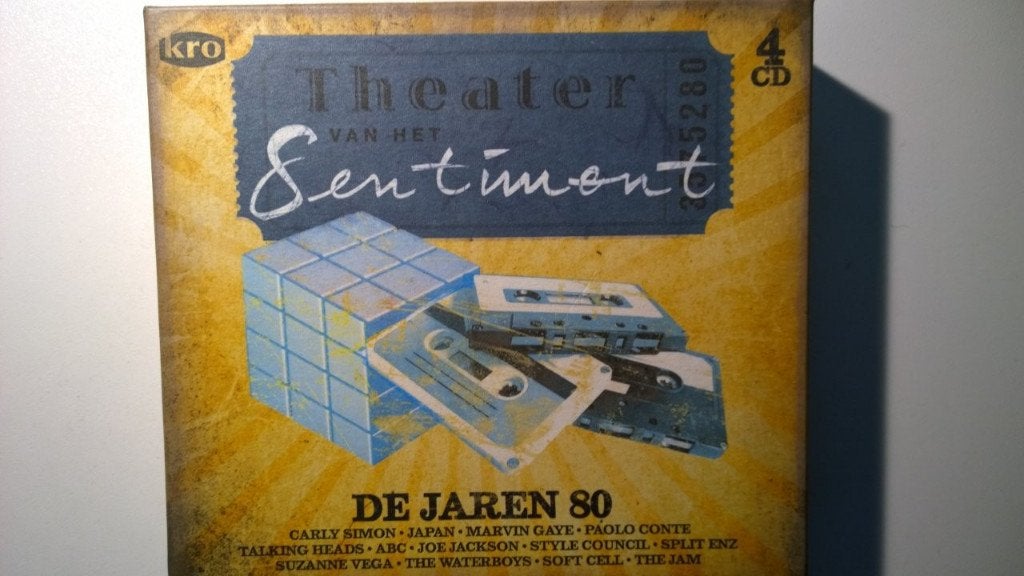Theater van het Sentiment De Jaren 80 (4 CD), Ophalen of Verzenden, Zo goed als nieuw, Pop, Boxset
