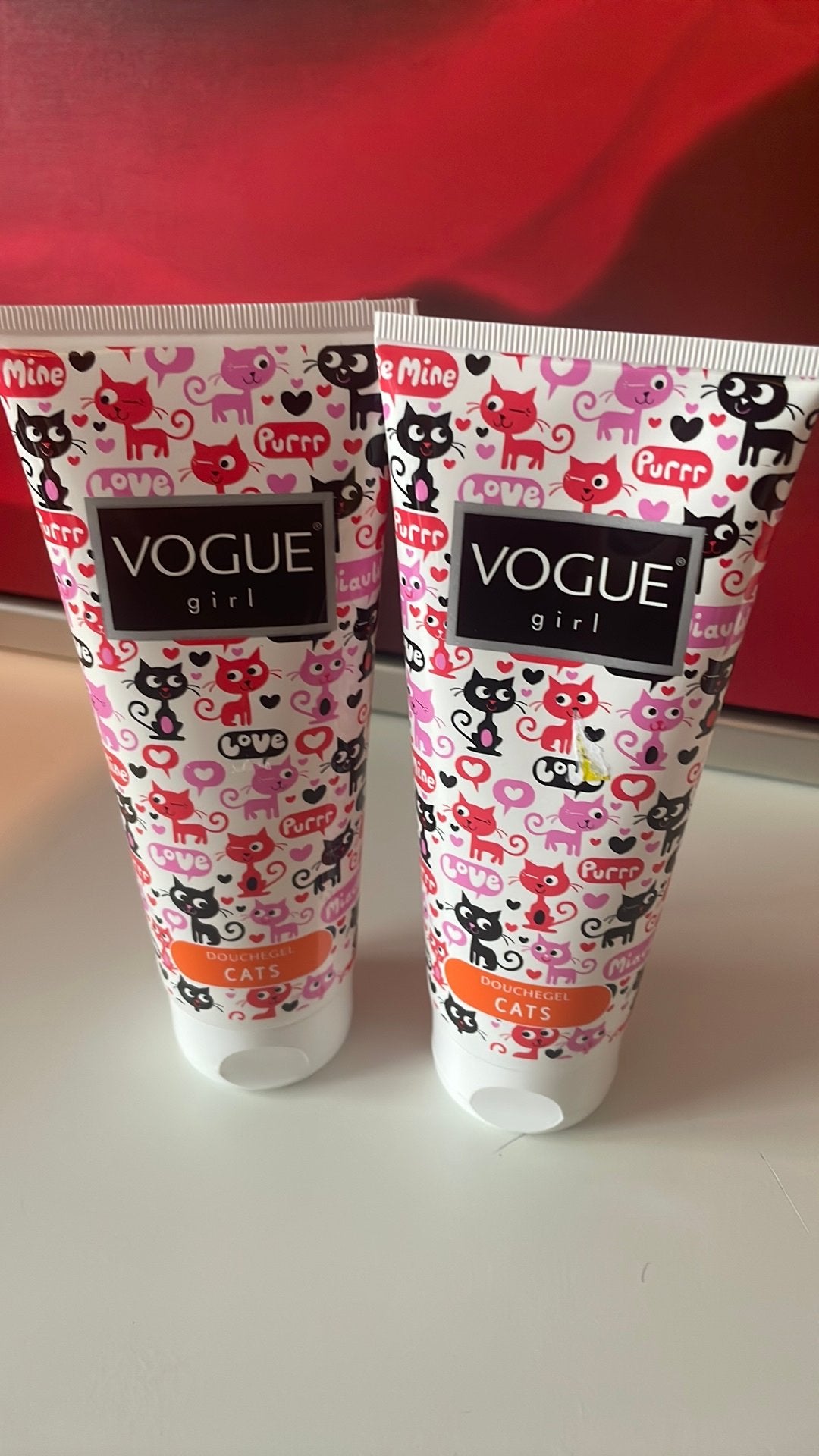 2 Douchegel van Vogue girl, Ophalen of Verzenden, Nieuw, Bad & Douche