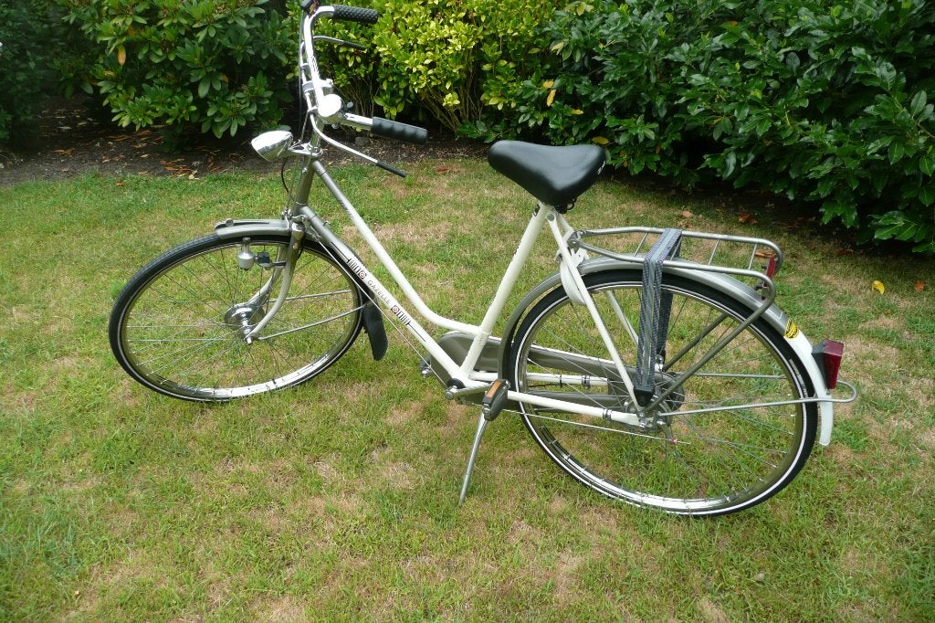 Stalen ros Gazelle Primeur damesfiets 28 inch trommelremmen, Ophalen, Gebruikt, Versnellingen, 56 cm of meer