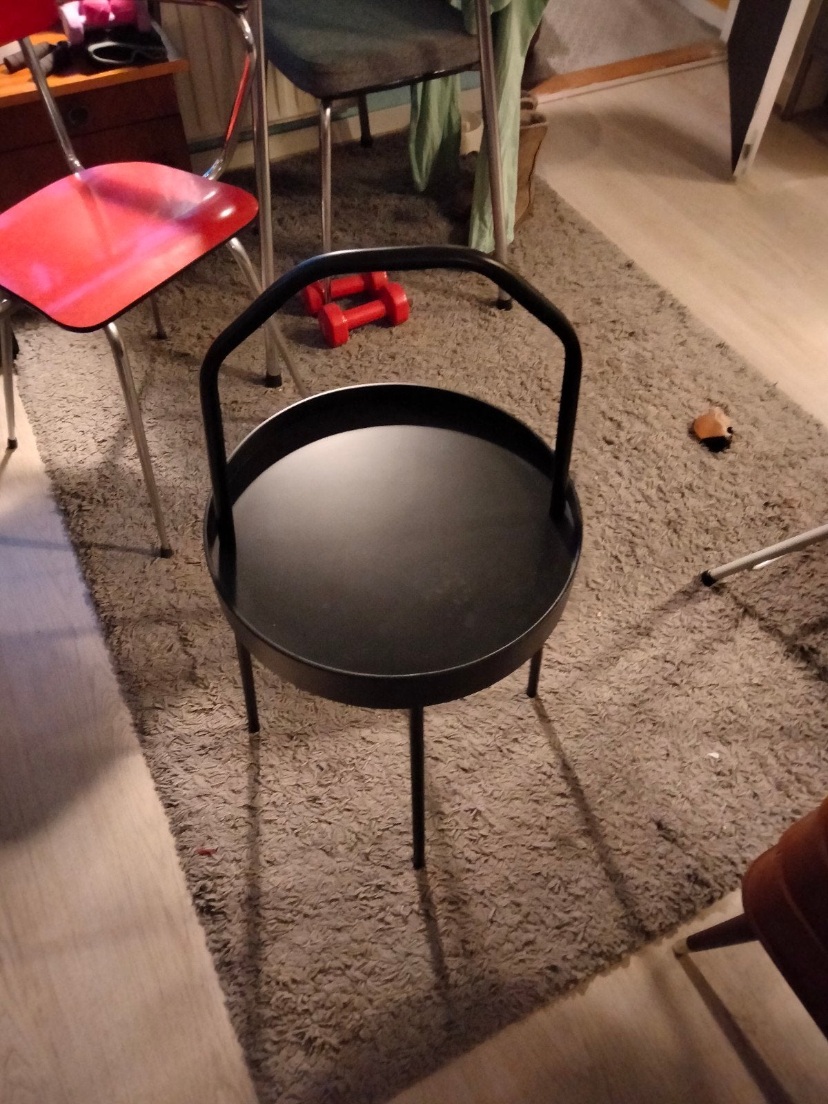 bijzettafel ikea, Ophalen, Zo goed als nieuw, Hout