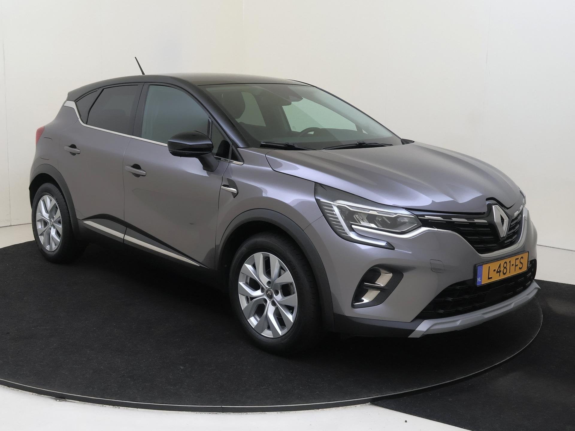 Renault Captur 1.0 TCe 90 Intens | Cruise control | Climate, Auto's, Voorwielaandrijving, Gebruikt, Euro 6, Leder en Stof