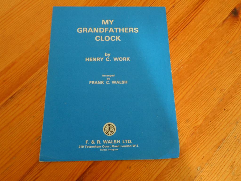 My grandfathers clock - work/ walsh, Zang, Gebruikt, Ophalen of Verzenden, Artiest of Componist