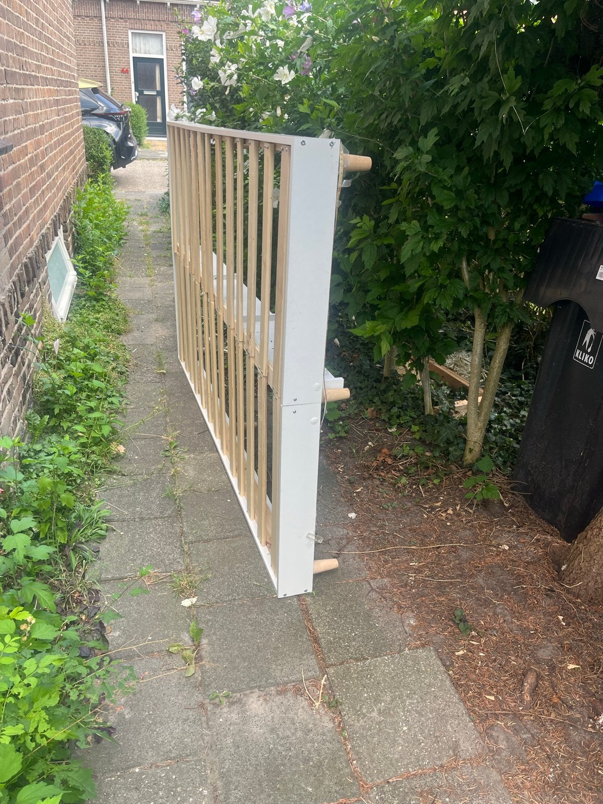 Bed 140 breed - Gratis afhalen op Goeree Overflakkee, Huis en Inrichting, Slaapkamer | Bedden, Ophalen, Gebruikt, Tweepersoons