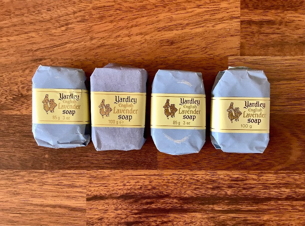 4 stukken vintage Yardley lavendel zeep , Ophalen of Verzenden, Nieuw, Overige typen