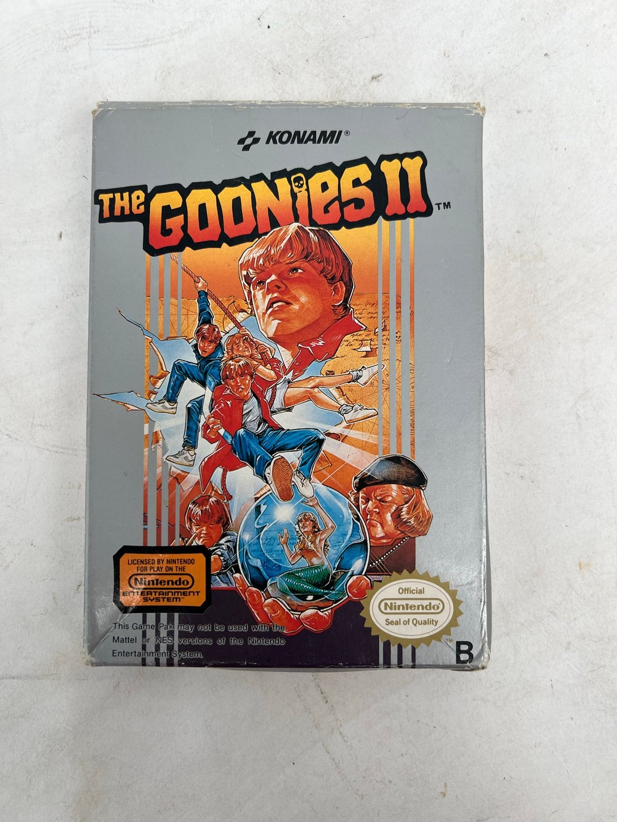 Vintage The Goonies II NES Compleet met doos en handleiding, Avontuur en Actie, Gebruikt, 1 speler, Ophalen of Verzenden